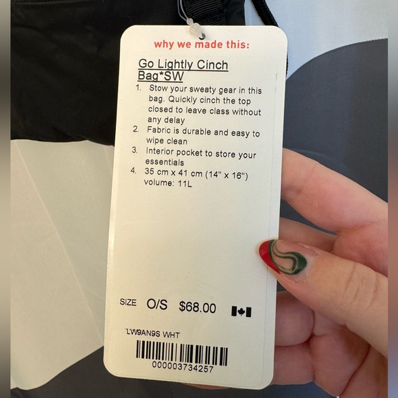 Lululemon Go Lightly Cinch Bag SeaWheeze 2017 - Picture 3 of 4